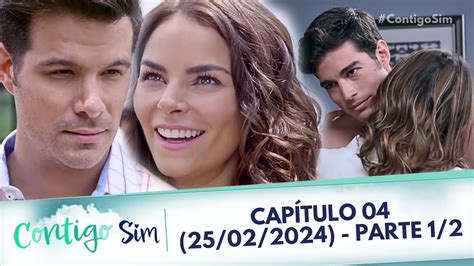 Contigo Sim Capitulo 04 Parte 1 2 25 04 2024 Angela Reencontra