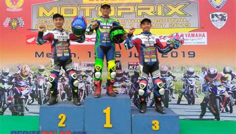 Motoprix 2019 Medan Yamaha Kuasai Podium Juara MP2 150 Cc Novice