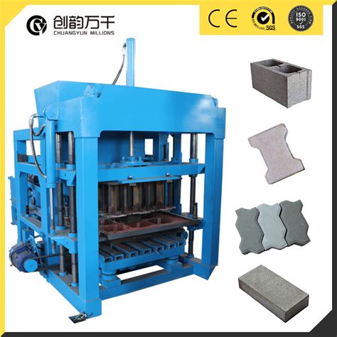 Qt Automatic Hydraulic Concrete Block Paver Brick Machine Price