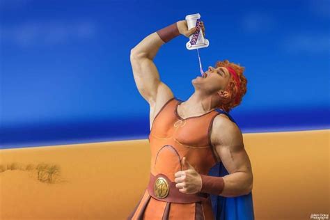 [Self] Hercules drinking an Herculade's drink :p : r/cosplay