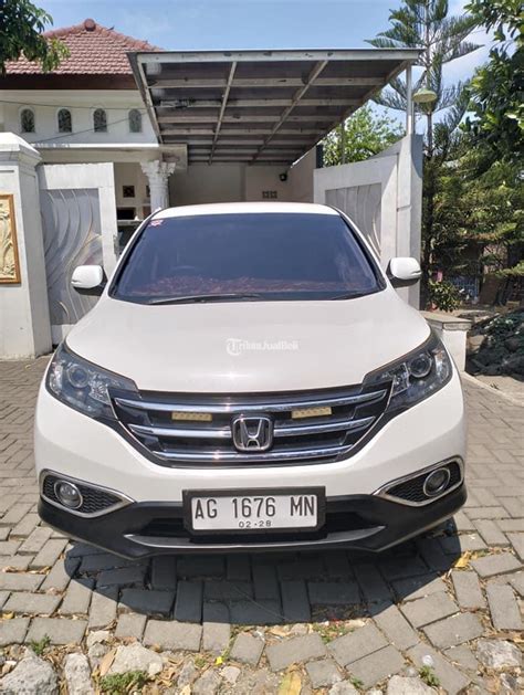 Mobil Honda CRV Bekas Tahun 2013 Warna Putih Matic Mesin Halus Surat