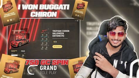 I Won A Bugatti Chiron Spending Grand Coins In Gta Grand Rp