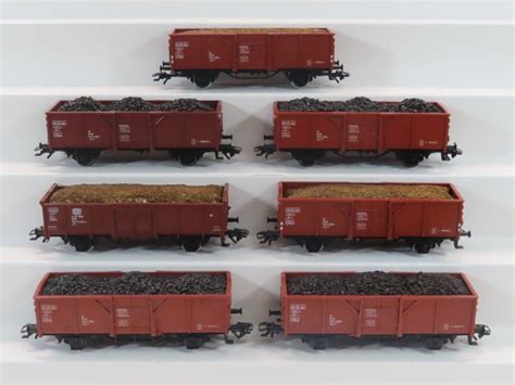 Märklin H0 4431 4465 Freight carriage 7 open box Catawiki