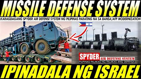 ISRAEL NAGPADALA NG MISSILE DEFENSE SYSTEM SA PILIPINAS KARAGDAGANG