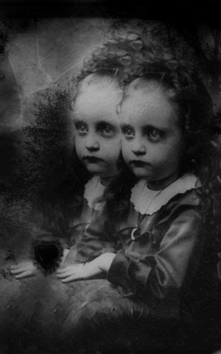 Double Remembrance Victorian Art Weird Sisters Macabre Art