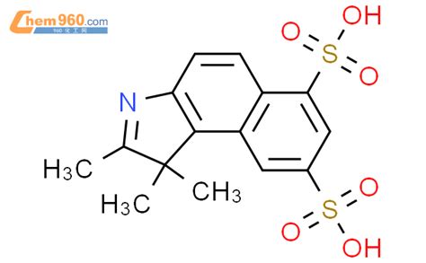 176978 81 7 1 1 2 三甲基 1H 苯并吲哚 6 8 二磺酸CAS号 176978 81 7 1 1 2 三甲基 1H 苯并吲哚