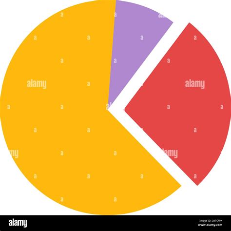 Pie Charts Flat Stock Vector Images Alamy