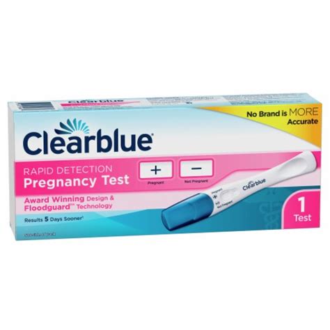 Clearblue® Rapid Detection Pregnancy Test 1 Ct Kroger