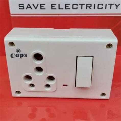 16a 5 Pin Modular Switch Socket Combination Plastic At Rs 42 In New Delhi