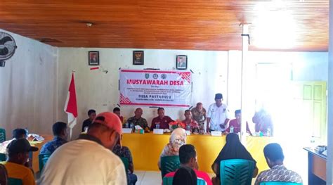 Musdes Di Kecamatan Mangole Utara Selesai Rhs Hati Hati Uang Bisa