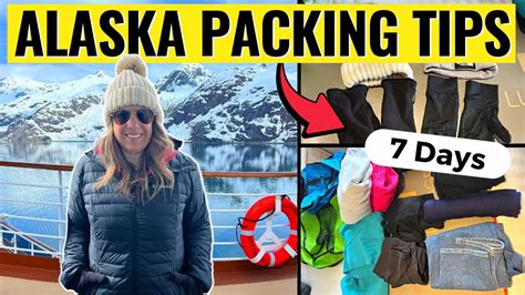 How To Pack For An Alaska Cruise And Avoid Overpacking Youtube