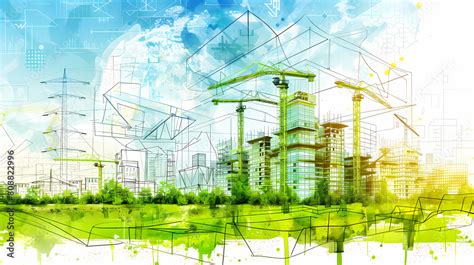 Environmental Sustainability In Construction Blueprints Environmental