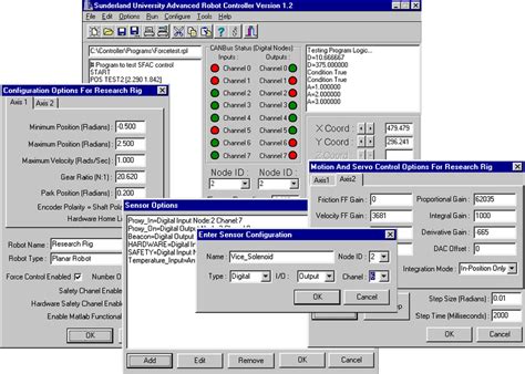 controller software sample screenshots  scientific diagram