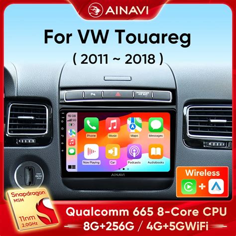 Ainavi Car Radio For Volkswagen Vw Touareg