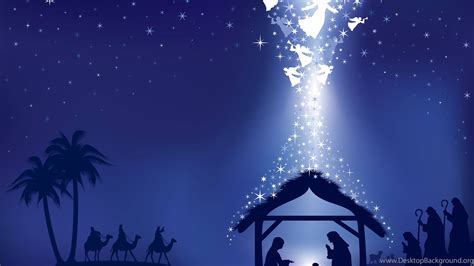 Christmas Nativity Wallpapers Wallpapers Cave Desktop Background