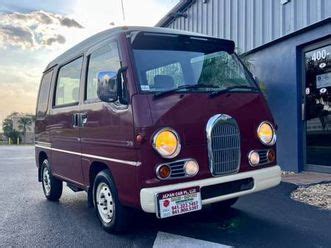 SUBARU SAMBAR 1996 Subaru Sambar Classic Kei Van 5 Speed Manual Rwd A C