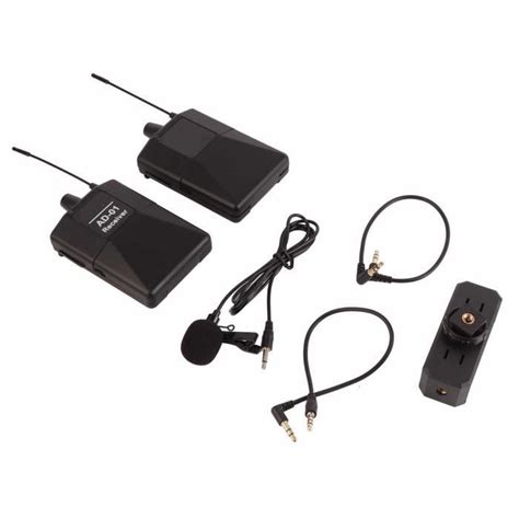 LIU 7542150399113 Microphone Cravate Sans Fil Lavalier Lapel Microphone