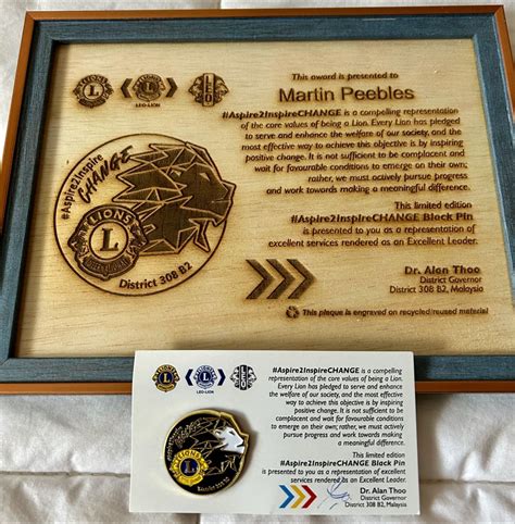 Martin Peebles Mjf Bpf International Presidents Medal On Linkedin Many