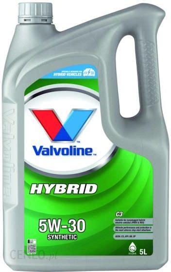 Olej Silnikowy Valvoline Hybrid C3 5W30 5l Opinie I Ceny Na Ceneo Pl