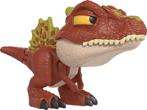 Jurassic World Snap Squad Attitudes Collectible Dinosaur With Snap On