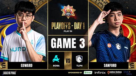 MPL PH S14 PLAYOFFS DAY 1 RORA VS TLPH GAME 3 YouTube