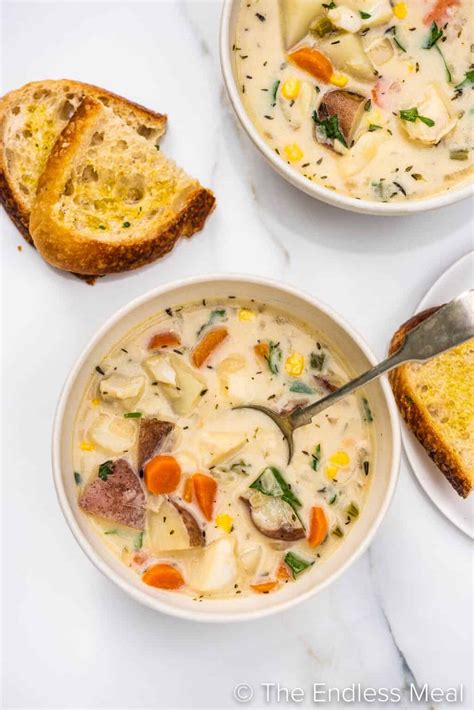 Healthy Fish Chowder Recipe - The Endless Meal®