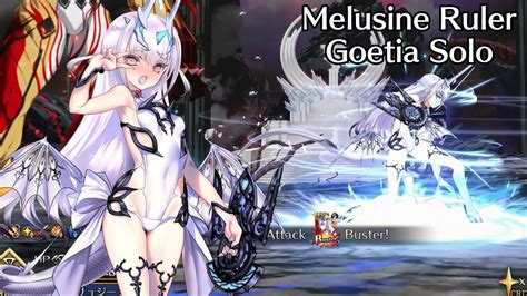 Fgomelusine Ruler Vs Goetia Solo Youtube