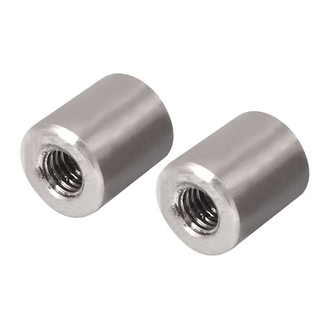 M X Mm Stainless Steel Metric Threaded Round Coupling Connector