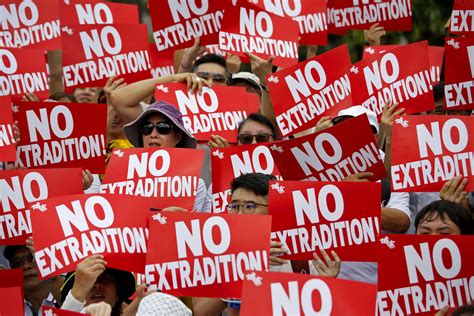 Massive Extradition Bill Protest Fills Hong Kong Streets Ap News