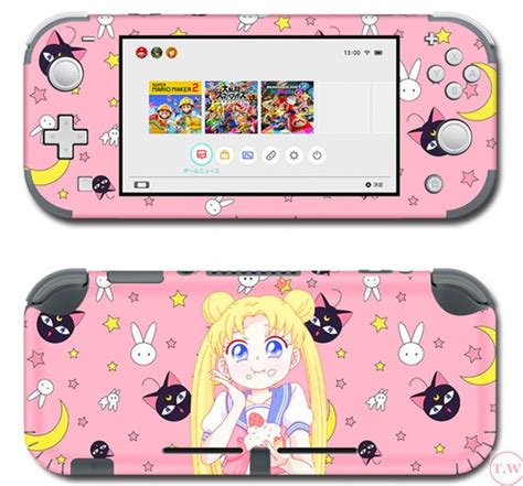 Sailor Moon Skin For The Nintendo Switch Lite Decal Vinyl Skin Etsy