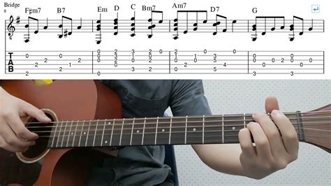 Yesterday The Beatles Easy Fingerstyle Guitar Playthrough Tutorial