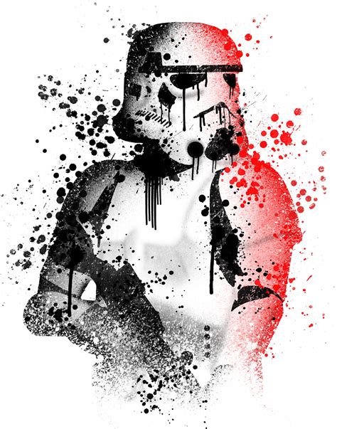 Storm Trooper Watercolor Star Wars Art Print Star Wars Etsy