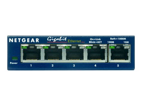 NETGEAR GS105 - switch - 5 ports