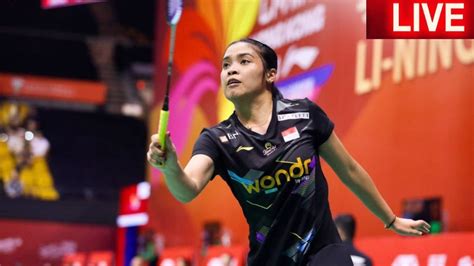 Live Gregoria M Tunjung Ina Vs Ratchanok Intanon Tha Hongkong