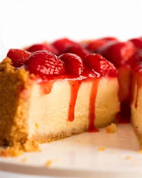 Strawberry Cheesecake Recipetin Eats