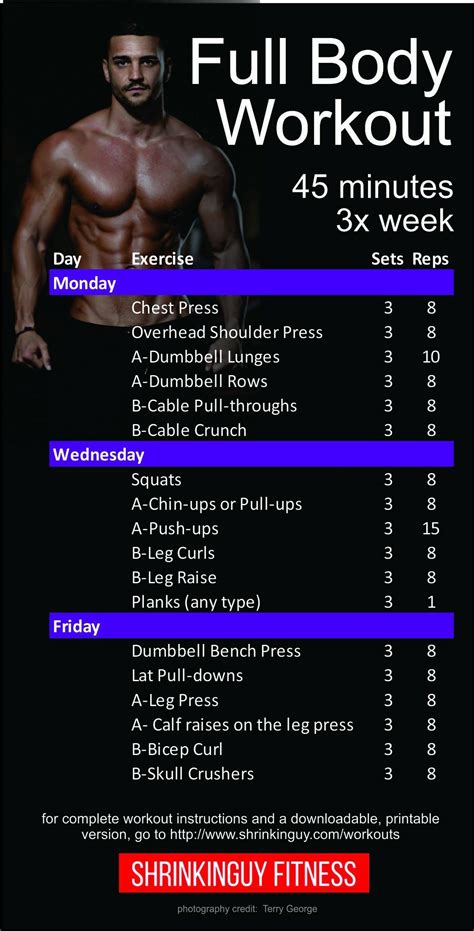 Ideas Mp45 Workout Plan Pdf For Routine Workout Workout Routine Everyday