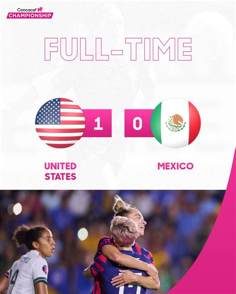 Resultado Mexico Vs Estados Unidos Femenil Por El Premundial Femenino