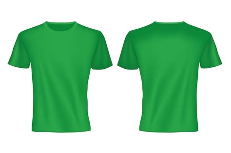 Light Green T Shirt Template