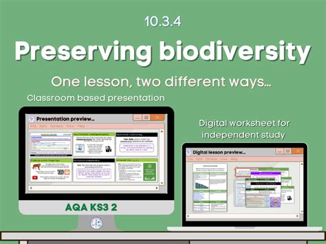 Preserving Biodiversity Lesson Bundle Teaching Resources