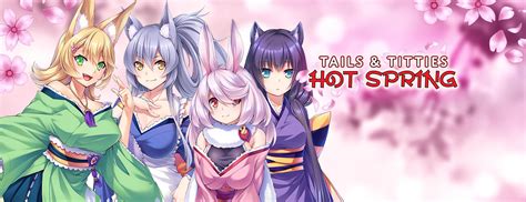 Tails Titties Hot Spring Juego de sexo de la categoría Novela Visual Nutaku