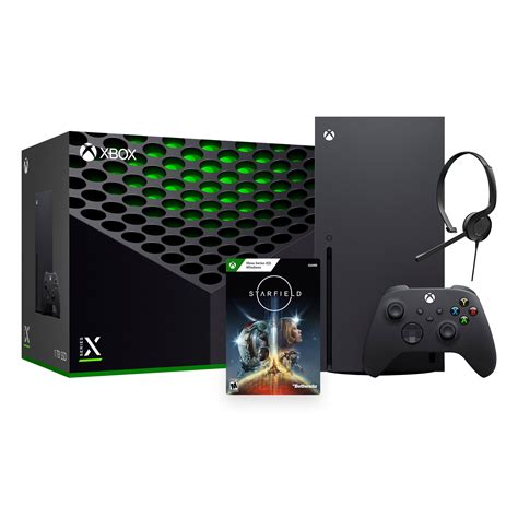 Latest Xbox Series X Gaming Console Bundle - 1TB SSD Black Xbox Console ...