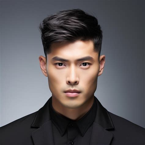 Premium Photo A Man With A Black Shirt And A Black Jacket