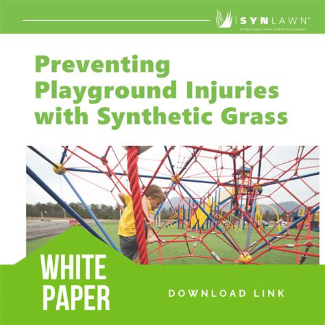 Playground Safety Preventing Injuries With Synthetic Grass Synlawn