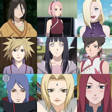 Which Naruto Female Looks The Best 🧐 Rnaruto