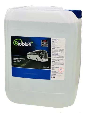 Urea Automotriz A Adblue Marca Bioblue Bidon Litros Env O Gratis