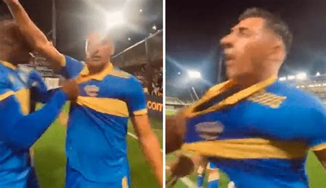 Boca Juniors Luis Advíncula y su desmedida celebración tras el gol de