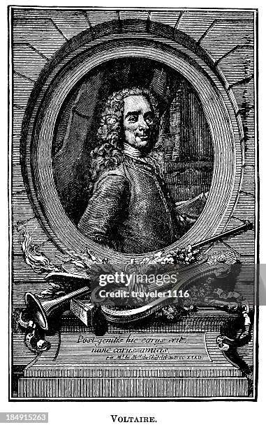 Portrait Of Voltaire Photos And Premium High Res Pictures Getty Images