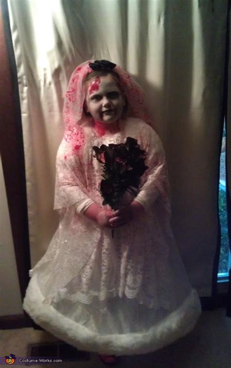 zombie bride costume idea   girl