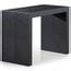 Table Console Extensible Nassau L Noir Carbone Cdiscount Maison