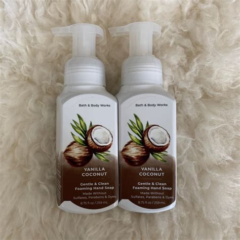 Bath Body Works Bath Body New Bbw Vanilla Coconut Gentle Foaming Hand Soaps Poshmark